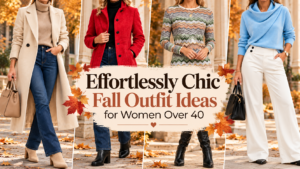 Effortlessly Chic Fall Outfit Ideas for Women Over 40 fall outfit fö kép