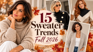 15 Sweater Trends We’ll Be Loving This Fall 2026 sweater fö kép